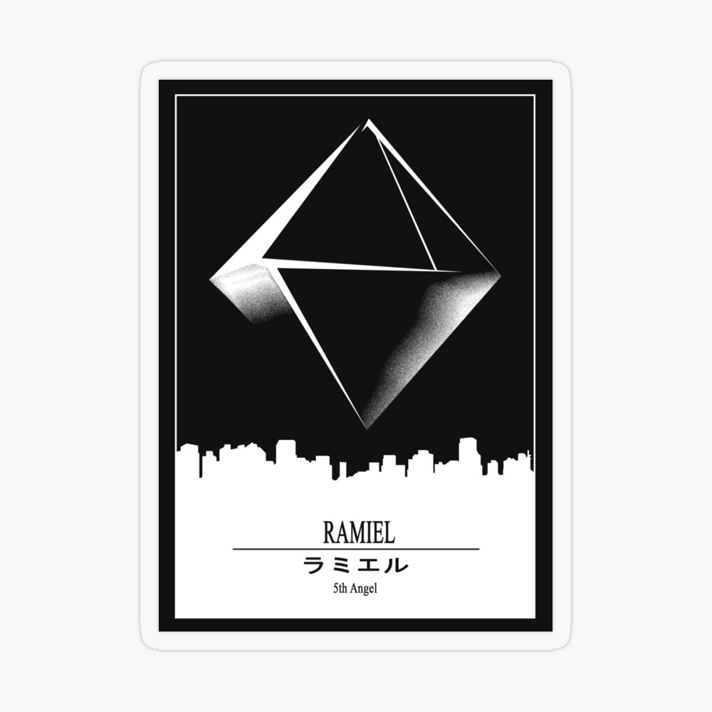 Ramiel the 5th angel Neon Genesis Evangelion Poster