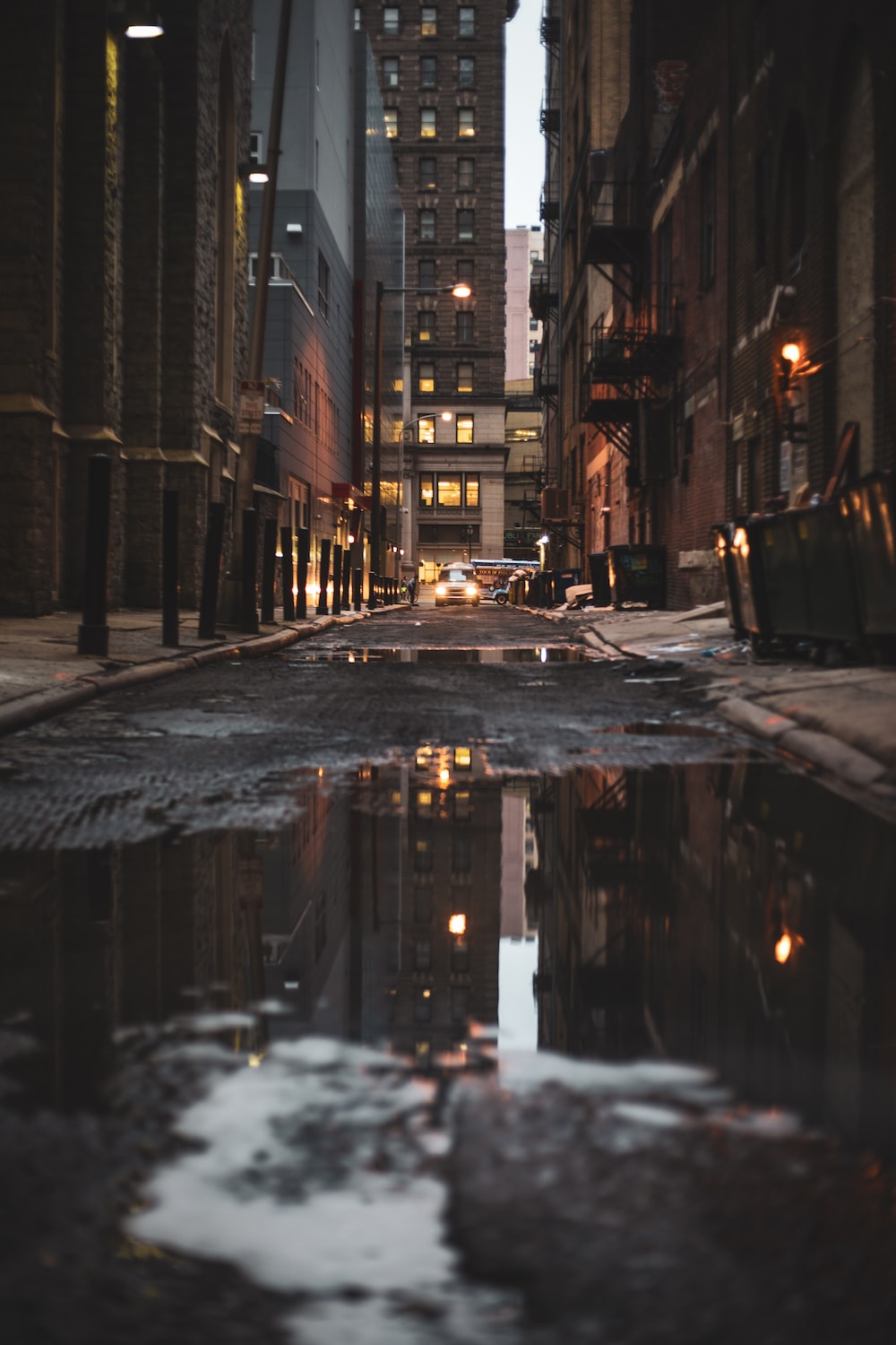 Rainy Street Picture. Download Free Image