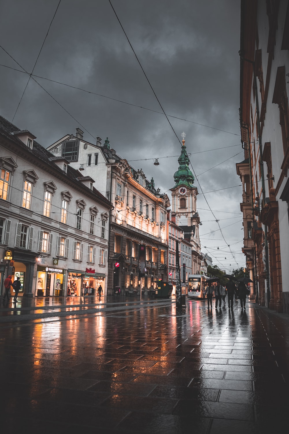 Rainy Street Picture. Download Free Image