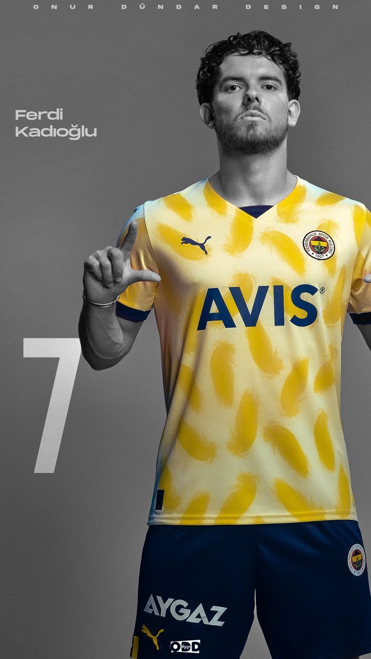 Ferdi Kadıoğlu Wallpaper. Fenerbahçe sk, Mens tops, Mens tshirts