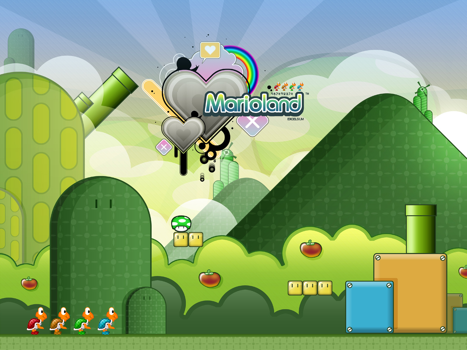 Video Game Super Mario Wallpaper