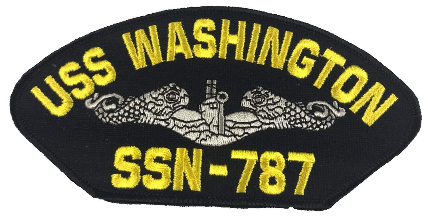 USS Washington SSN 787 Ship Patch Color Owned Business