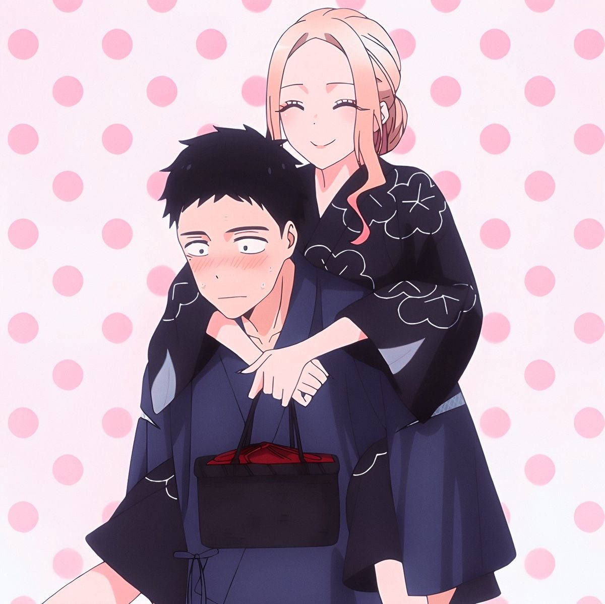 Download My Dress Up Darling Marin And Wakana Wallpaper