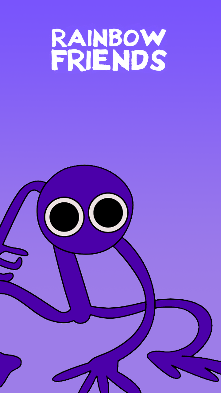 Purple Rainbow Friends Wallpapers - Wallpaper Cave