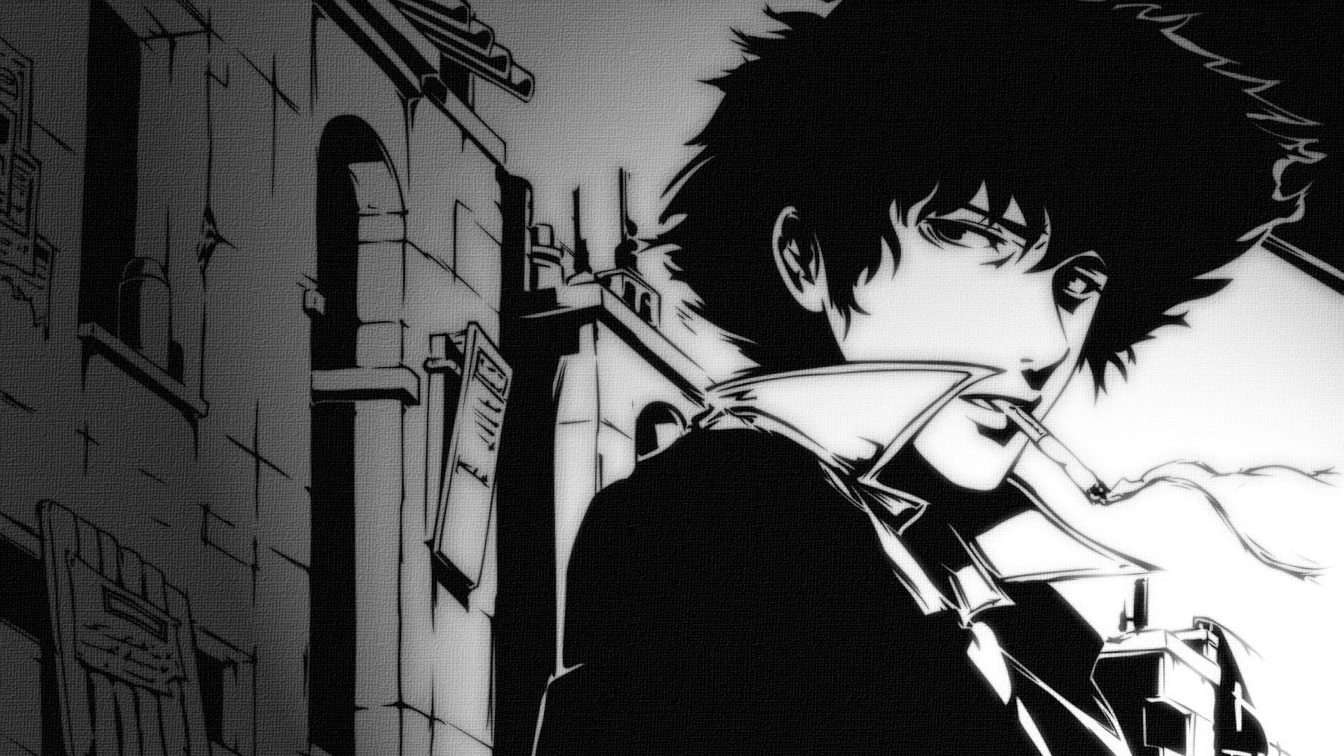 Download Dark Anime Aesthetic Smoking Wallpaper