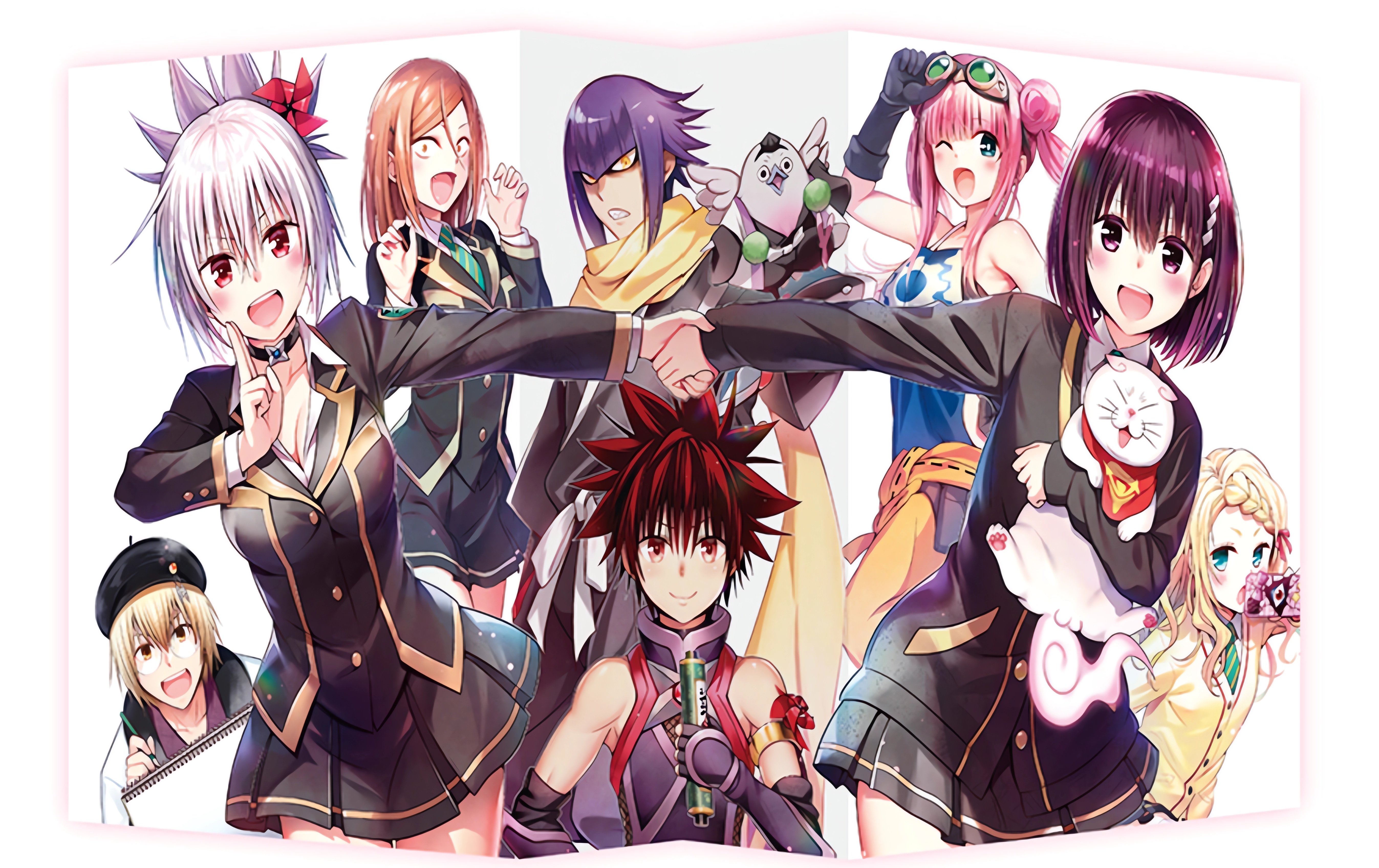 Ayakashi Triangle Anime Blue Ray DVD Storage Box Cover Art Drawn By Yabuki Sensei