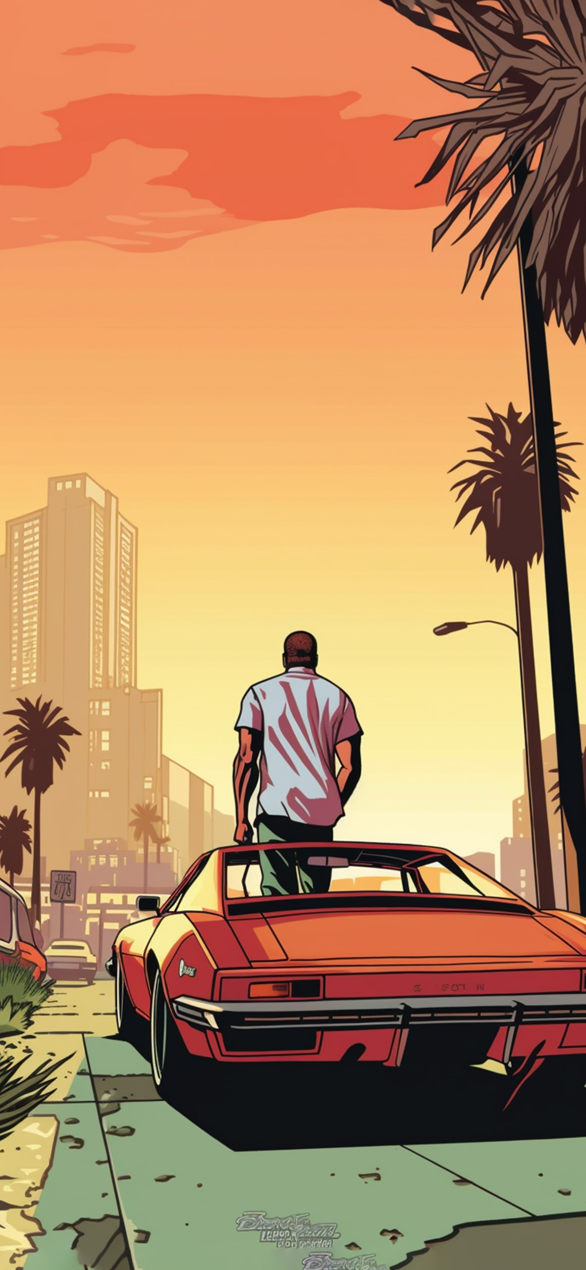 Grand Theft Auto Aesthetic Wallpaper