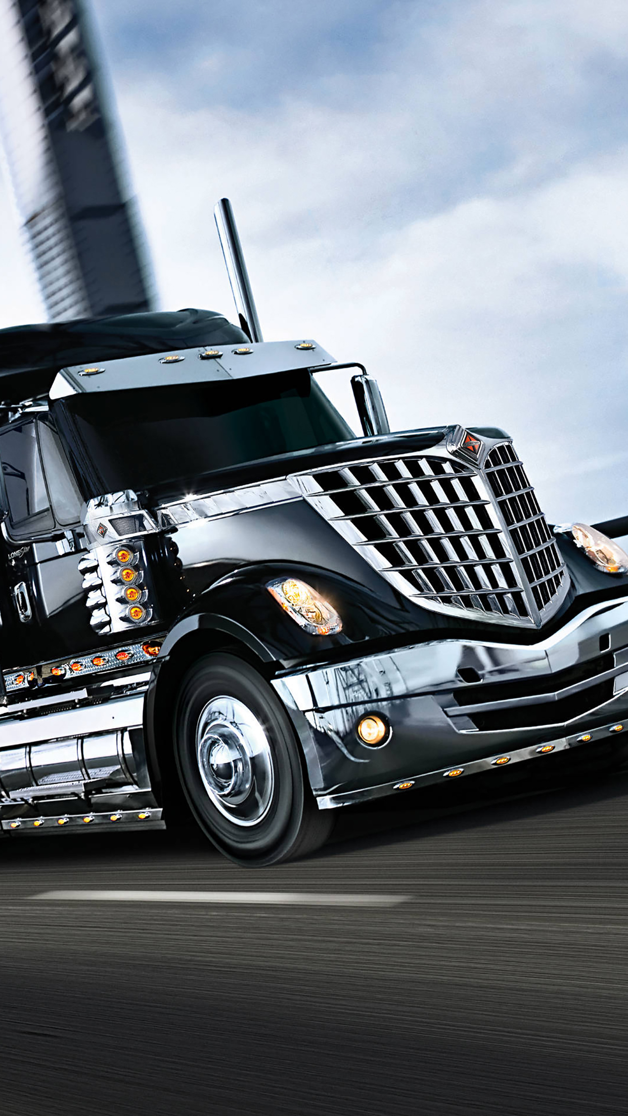 Black Truck Wallpaper for iPhone 11, Pro Max, X, 8, 7, 6