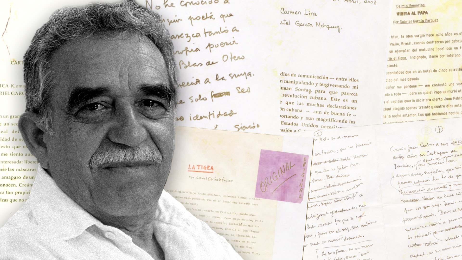 Las diez joyas halladas en el archivo digitalizado de Gabriel García Márquez