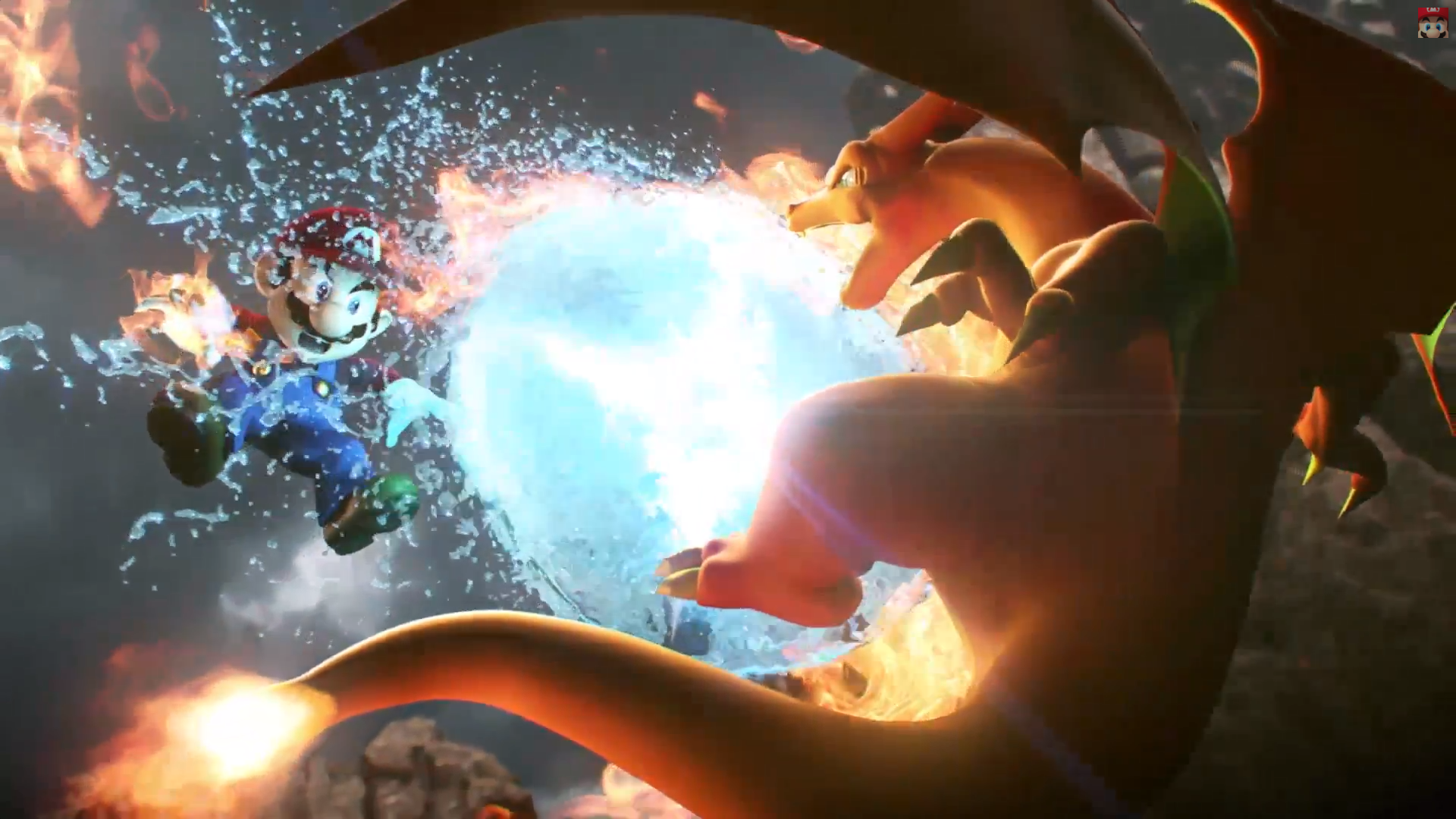 Pokémon monsters Charizard and Greninja join the cast of Super Smash Bros