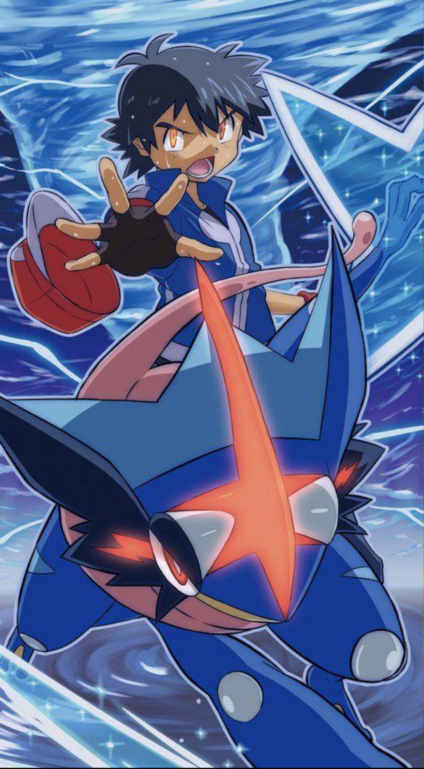 Ash greninja Wallpaper Download