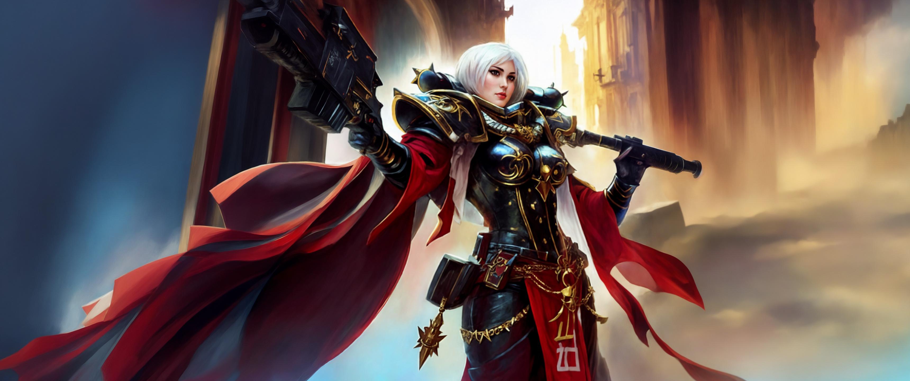 Warhammer 40k Adepta Sororitas [3440x1440]