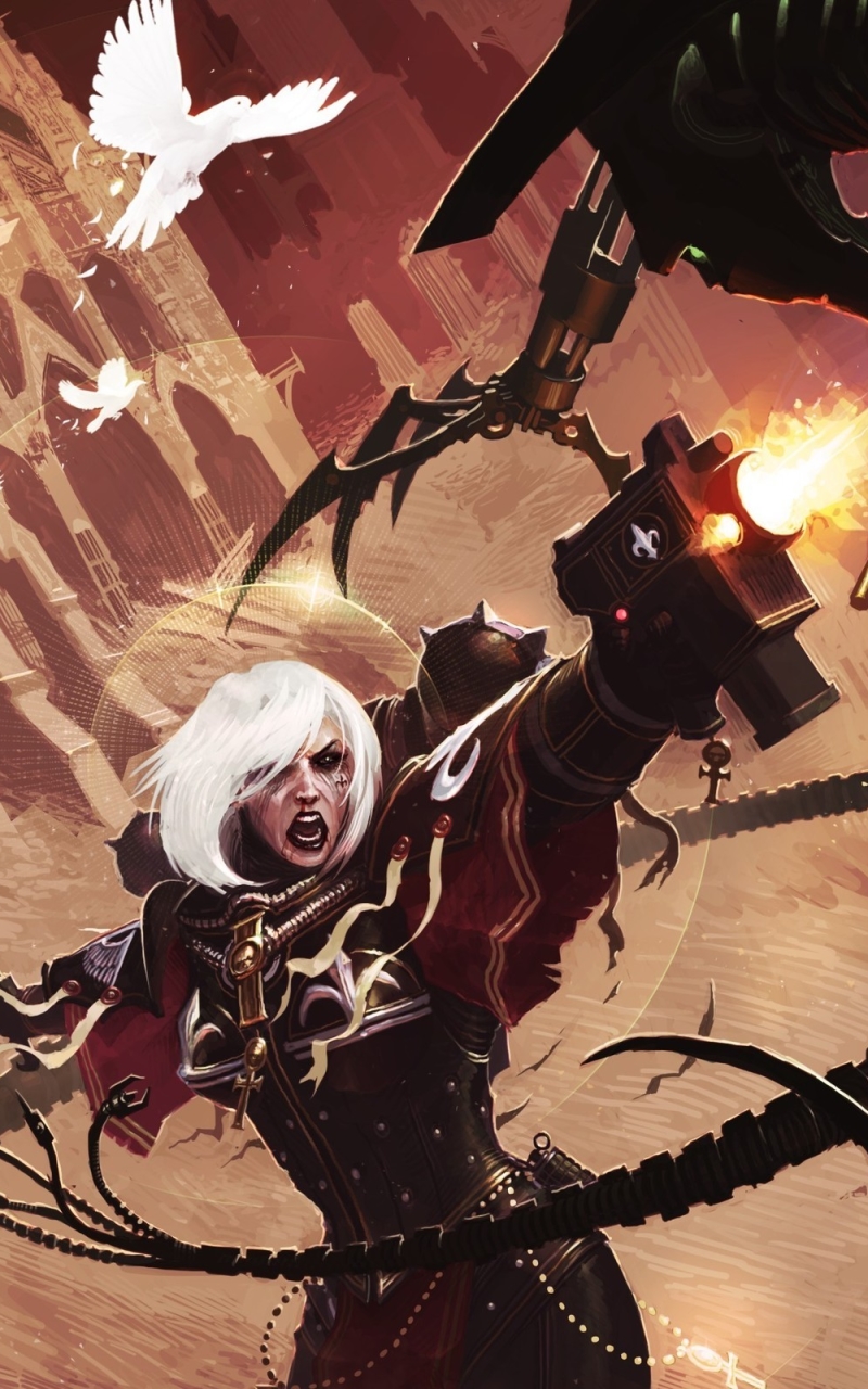 Download Sister Of Battle wallpaper for mobile phone, free Sister Of Battle HD picture