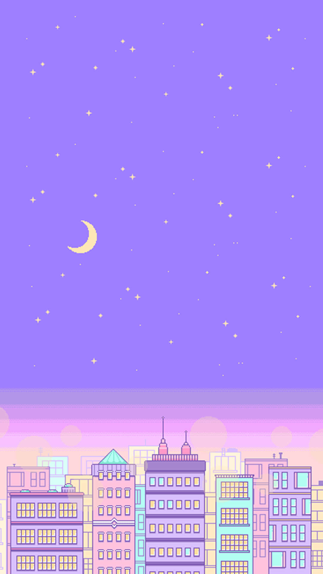 Purple Pastel iPhone Wallpaper