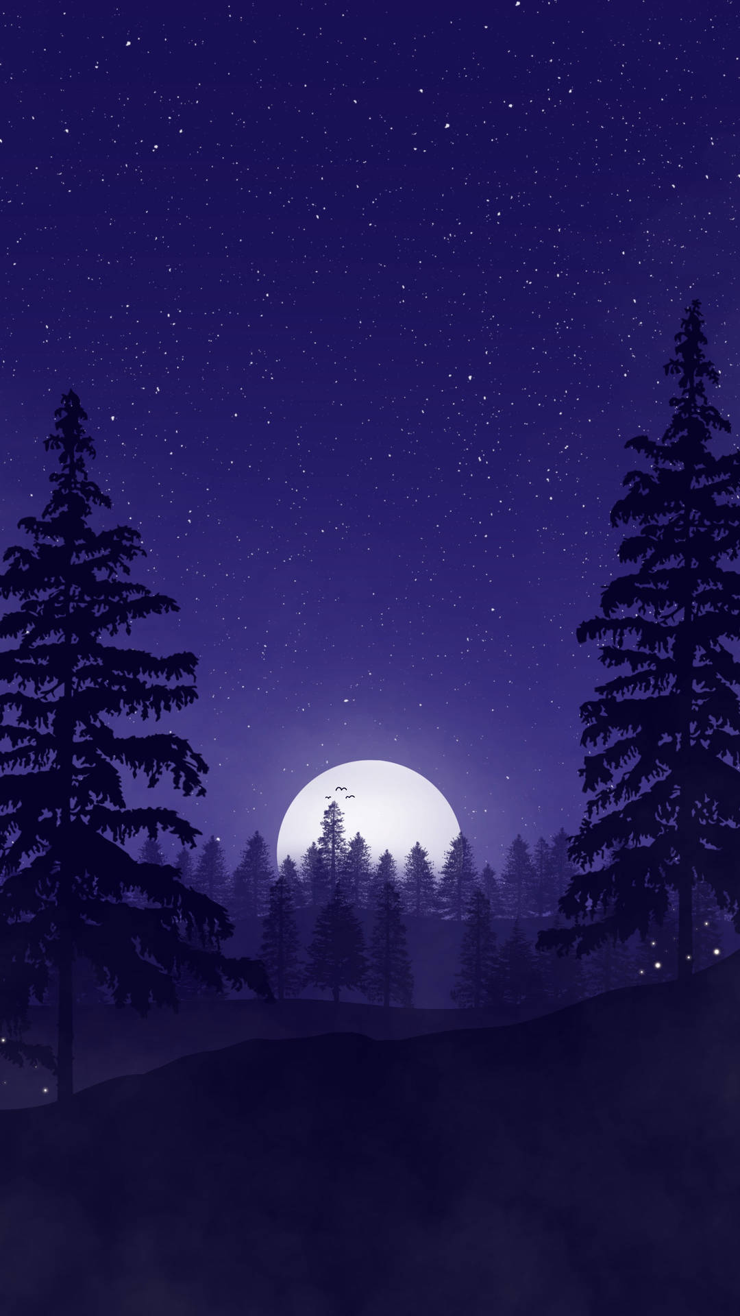 Dark Purple iPhone Wallpaper