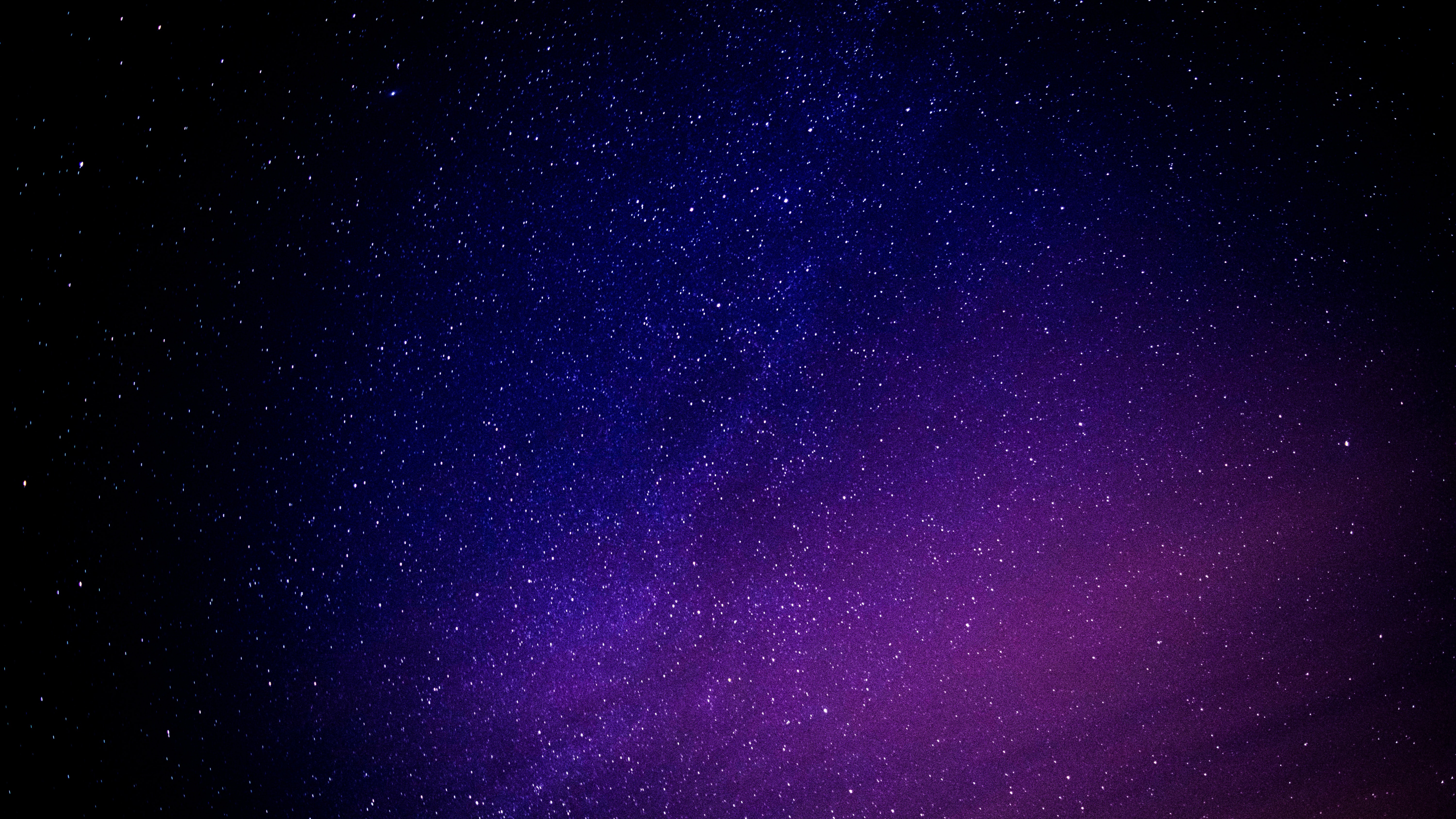 Starry sky Wallpaper 4K, Purple sky, Astronomical, Stars