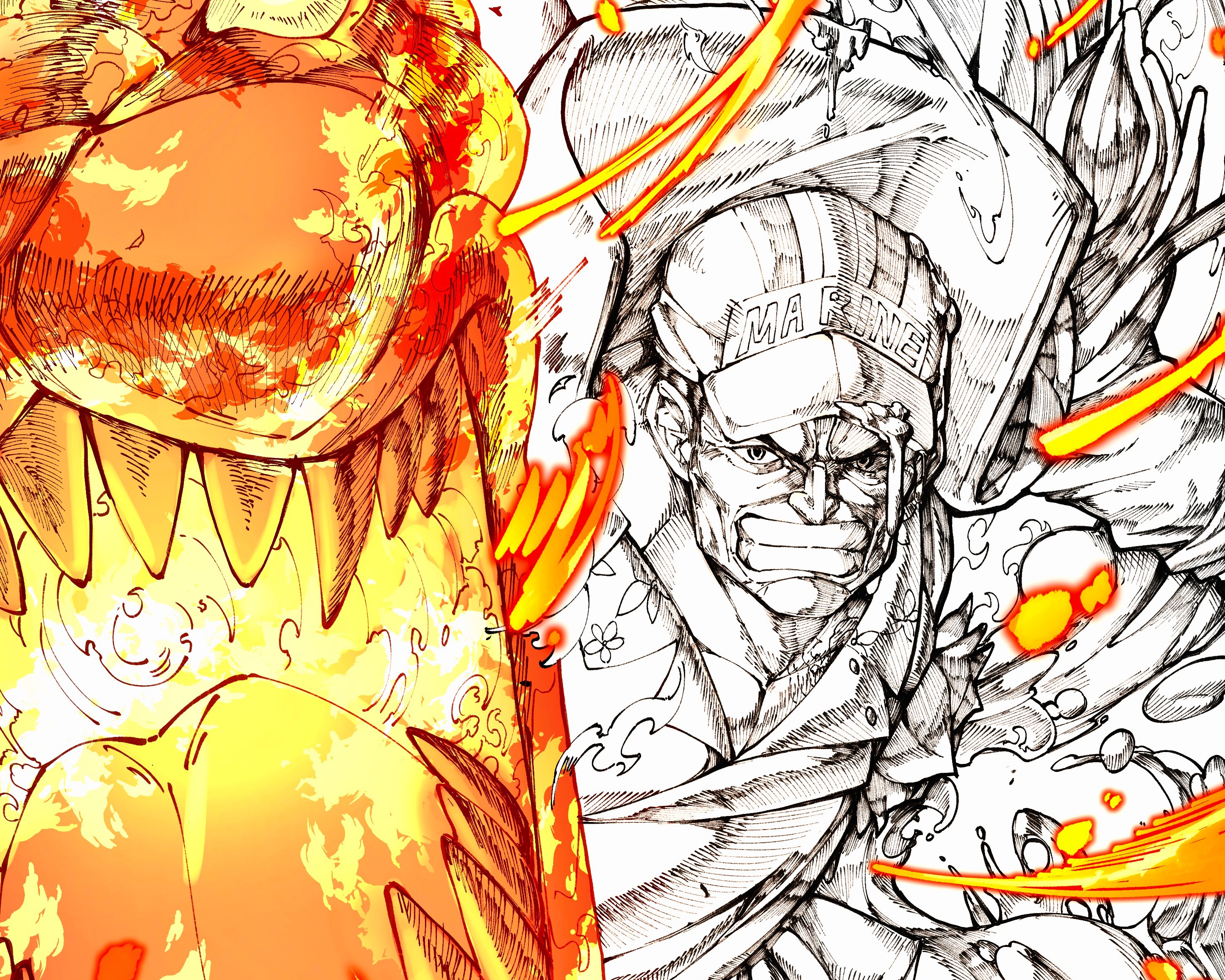 Sakazuki (One Piece) HD Wallpaper and Background