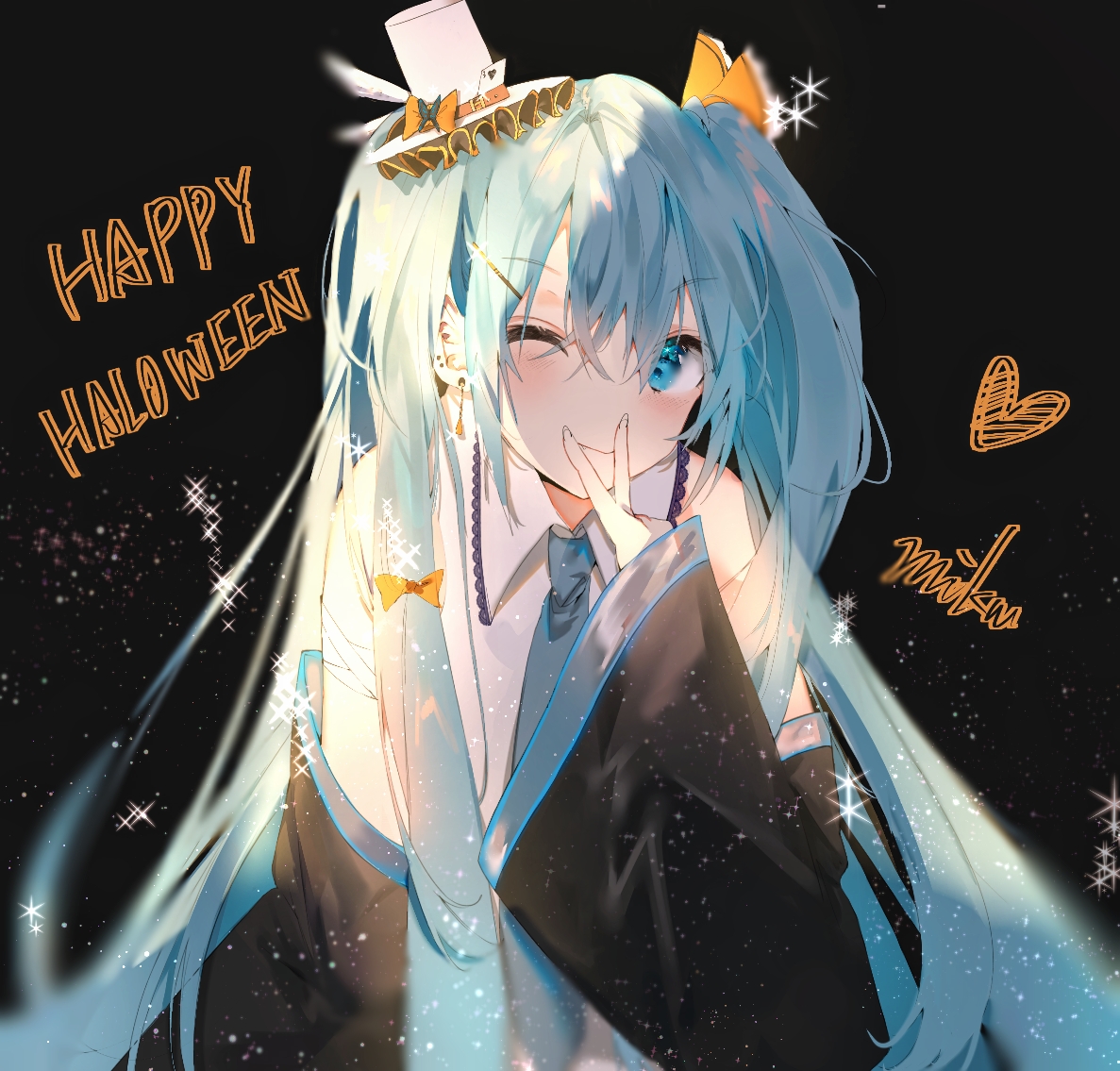 Halloween Miku by iftuoma. Hatsune Miku / Vocaloid