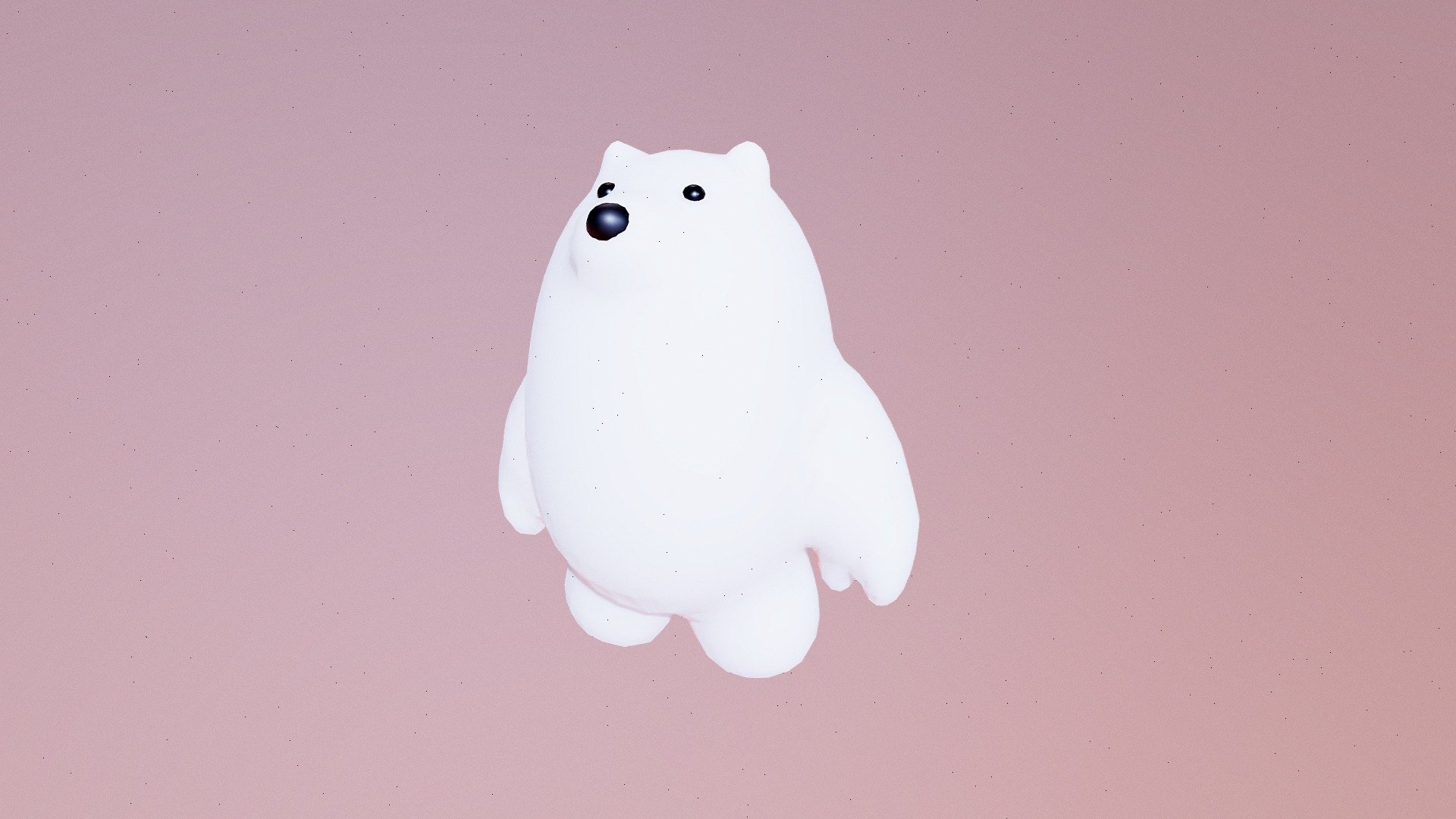 Low Poly Polar bear Free 3D model by hohastudios [ad44e46]