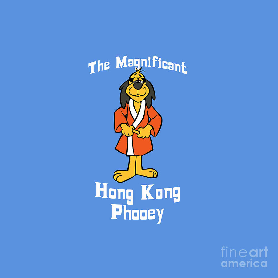 The Magnificent Hong Kong Phooey Drawing by Douglas G Hoover