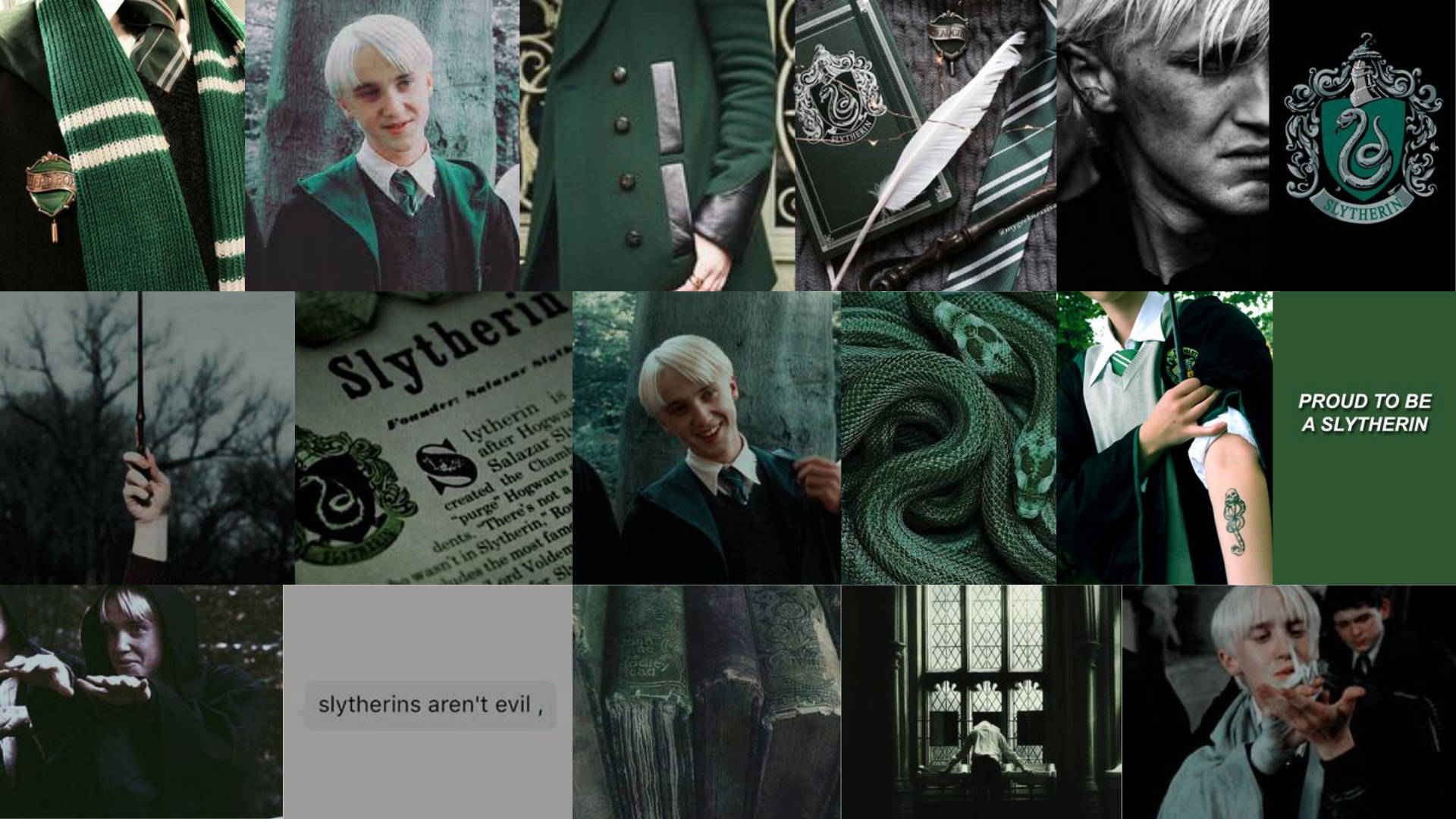 Draco Malfoy Aesthetic Wallpaper