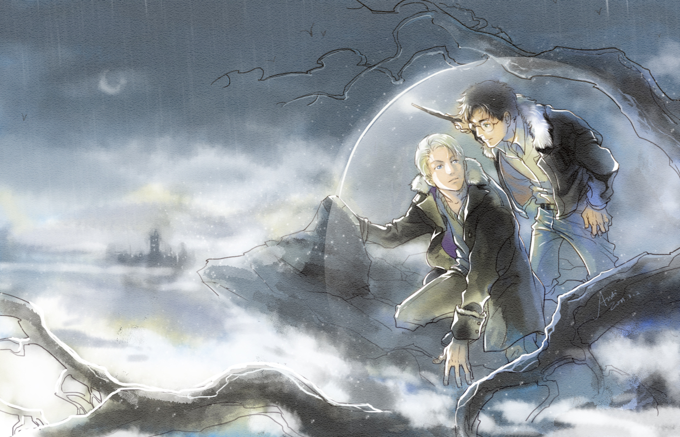 Draco Malfoy, Wallpaper Anime Image Board