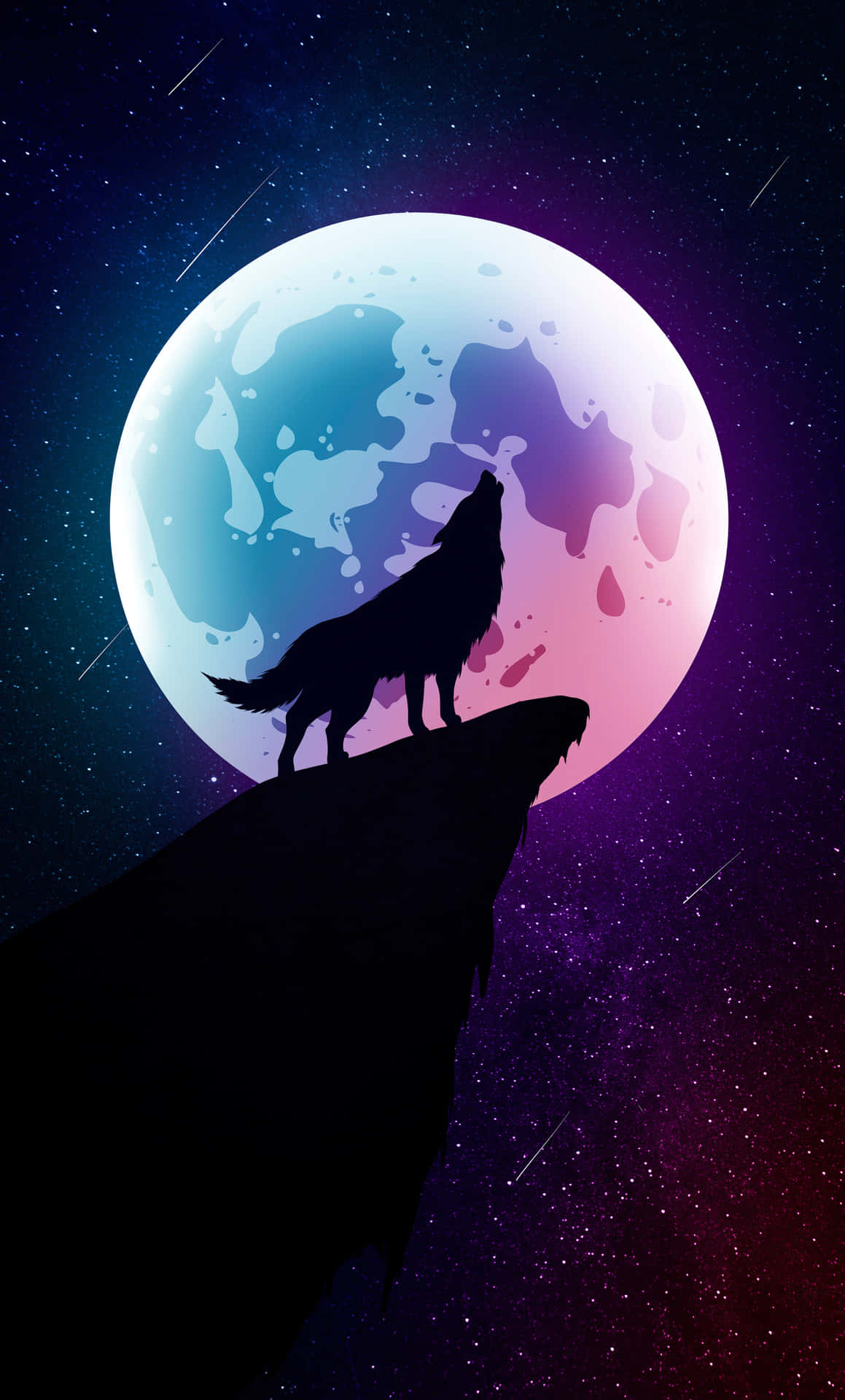 Wolf Moon Background s
