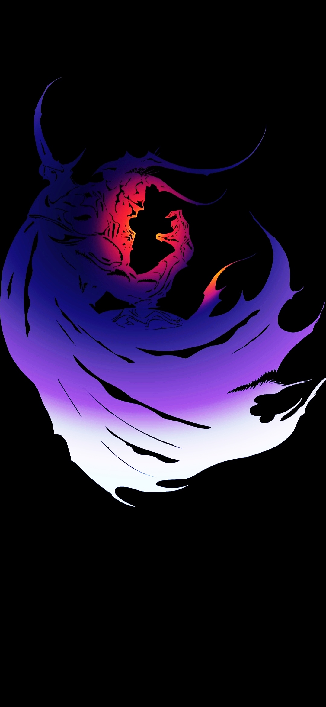 Just wanted to share a clean FFIV phone wallpaper (best with OLED) [Box art FFIV DS]