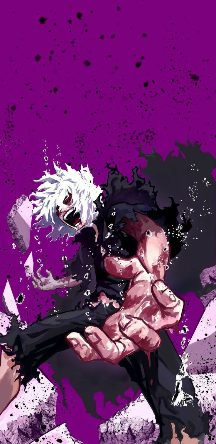Shigaraki Tomura. Hero, Hero wallpaper, Anime
