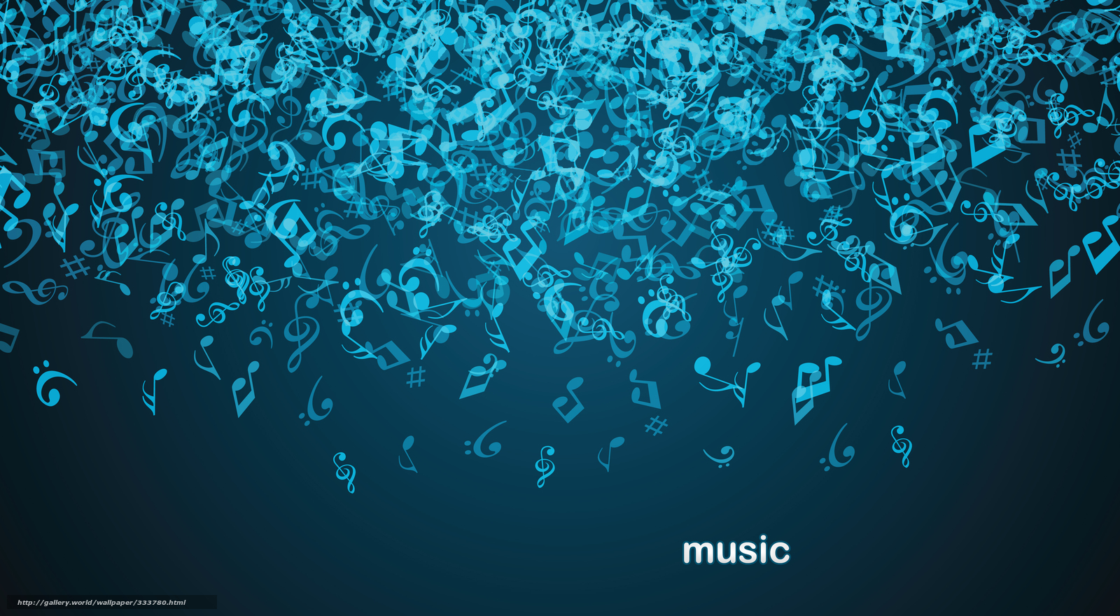 Download wallpaper music, music, a dark blue background, gravitation free desktop wallpaper in the resolution 4000x2200