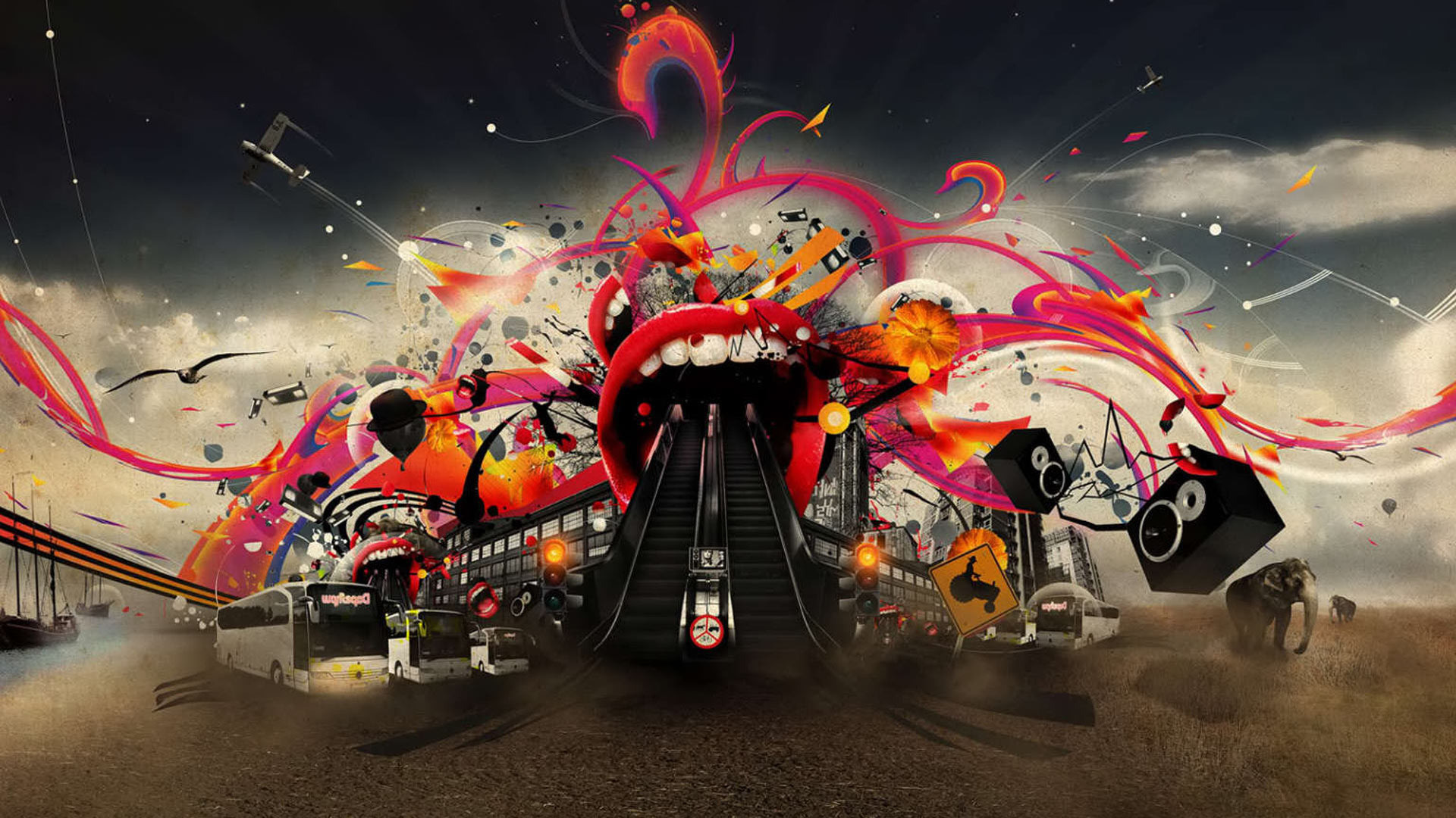 Dance Music Colored Black Wallpaper HD Desktop Mobile Wallpaper Deskops Music wallpaper, Motown and Instrumental beats