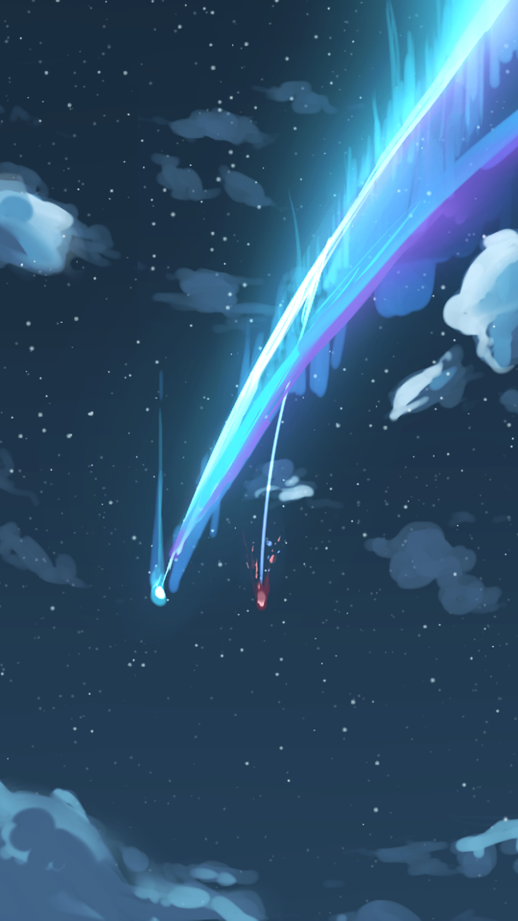 Wallpaper / Anime Your Name. Phone Wallpaper, Kimi No Na Wa., Mitsuha Miyamizu, 750x1334 free download