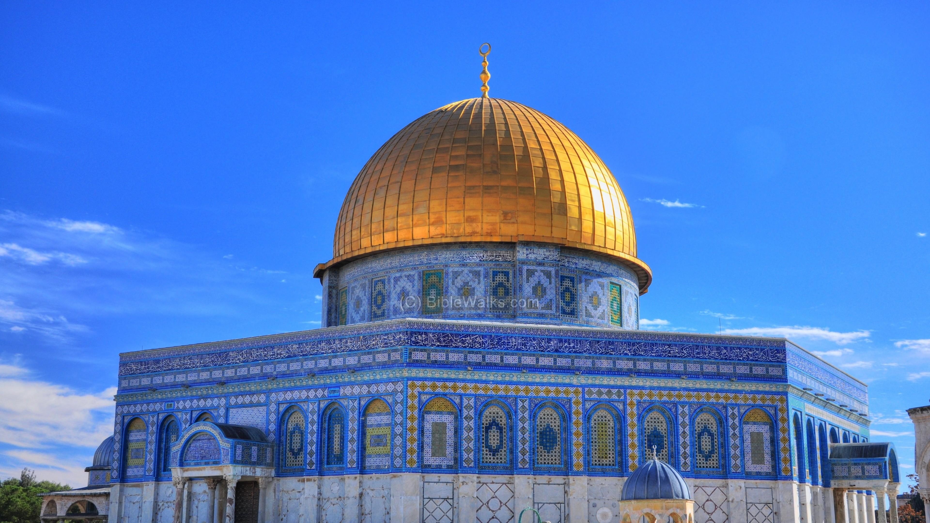 dome Of The Rock 1080P, 2k, 4k Full HD Wallpaper, Background Free Download