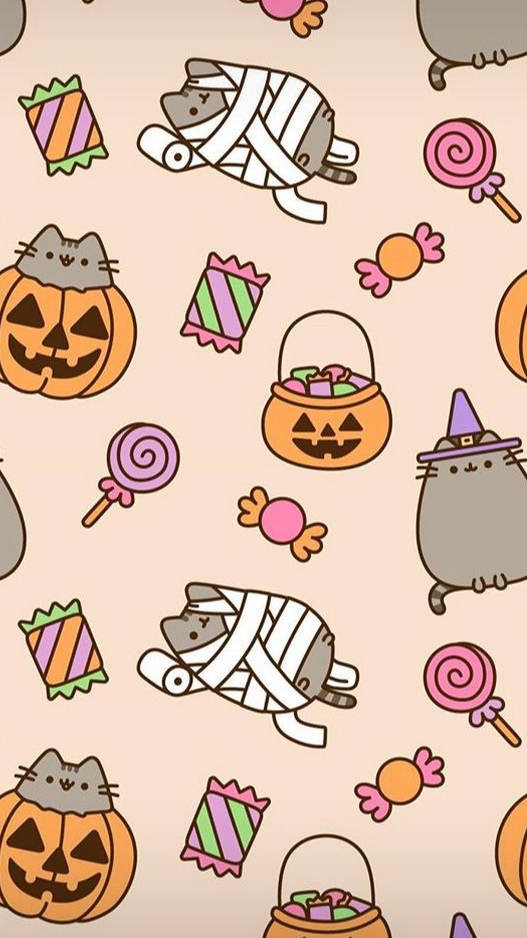 Halloween Aesthetic iPhone Wallpaper HD Lock Screen HD 2023