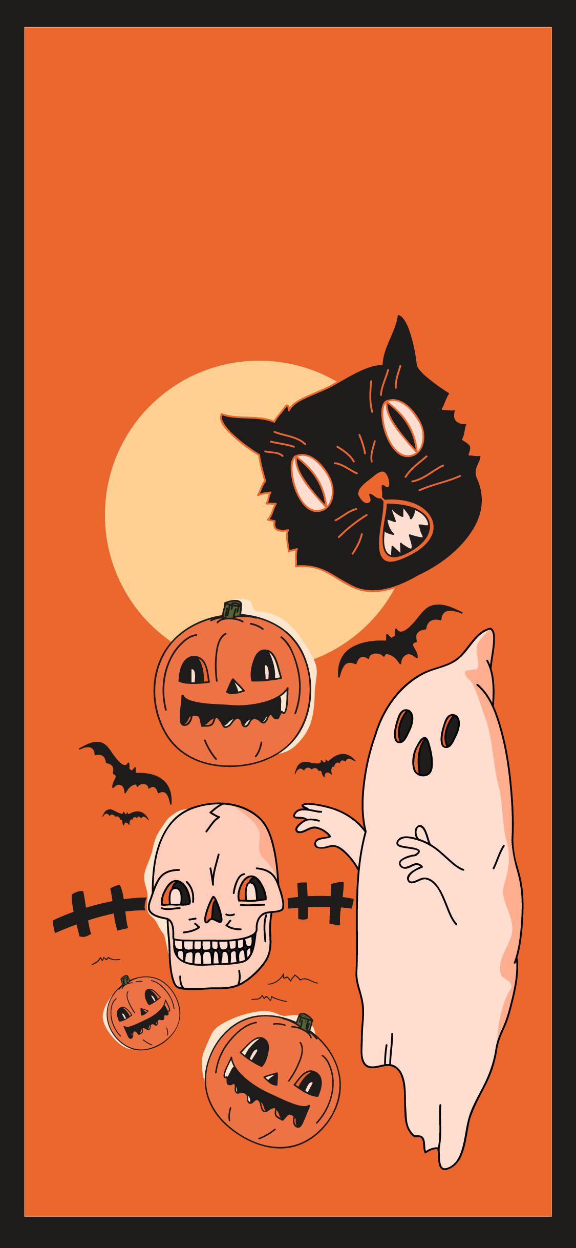 Classic Halloween Wallpaper I