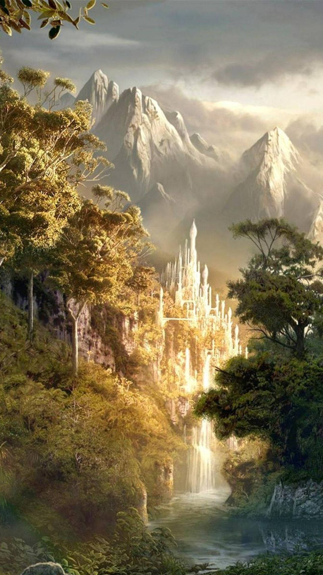 Middle Earth. Wallpaper