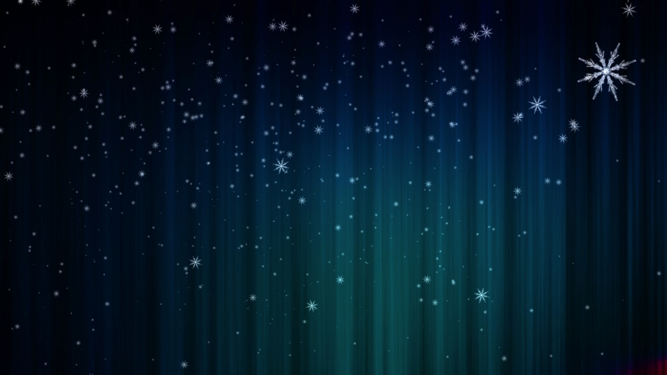 Snowflakes fall dark minimal wallpaper background
