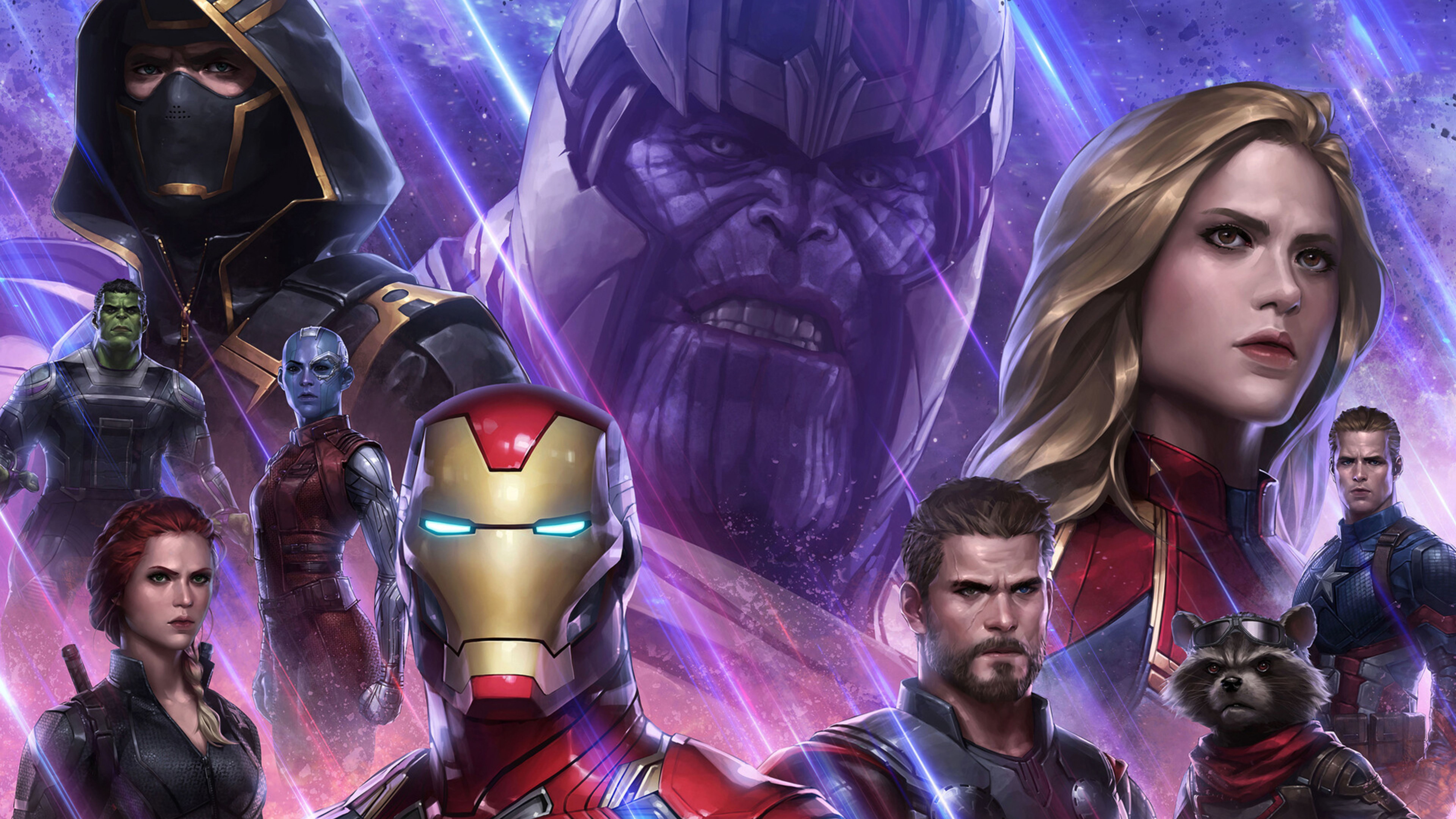 Marvel Avengers Endgame 8k (7680x4320) wallpaper for pc download ✔️