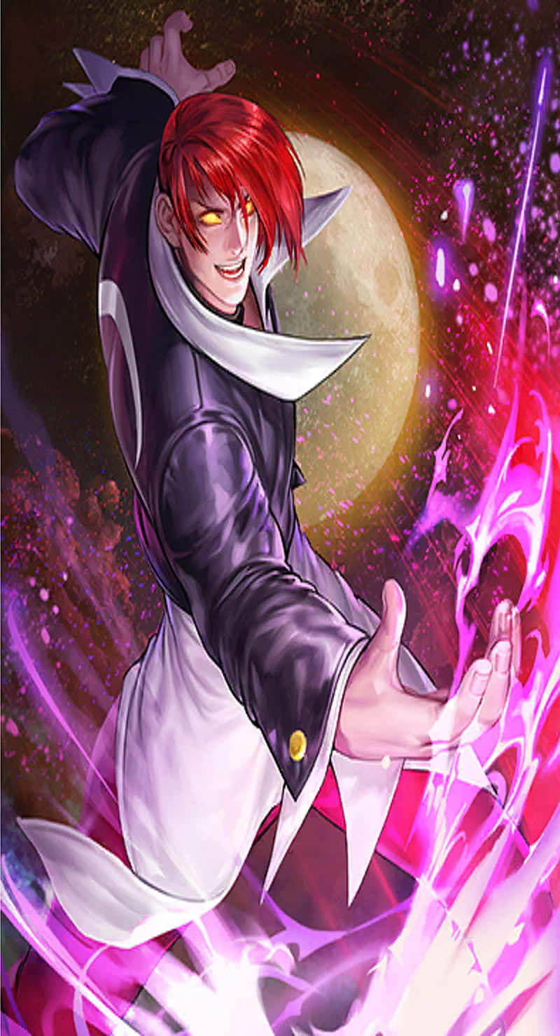 Download Iori Yagami of Fighters. Street Fighter. Capcom Wallpaper