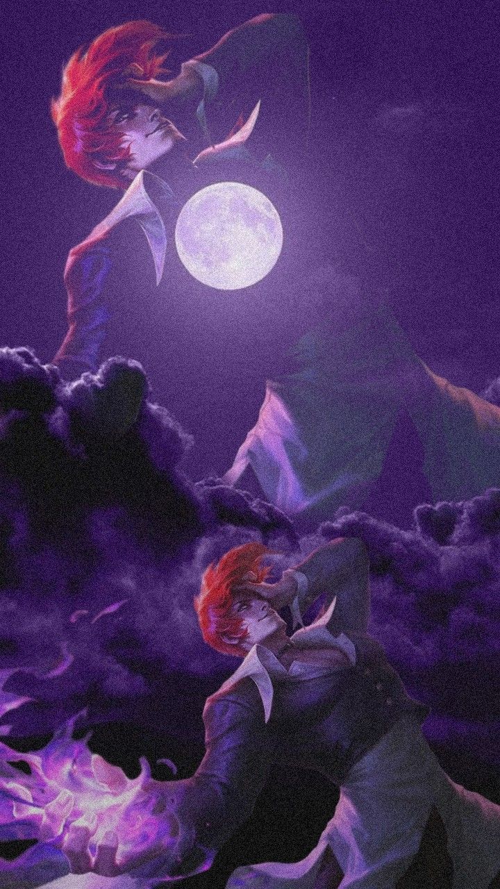 Iori Yagami Phone Wallpaper. Png gambar, Latar belakang, Gambar anime