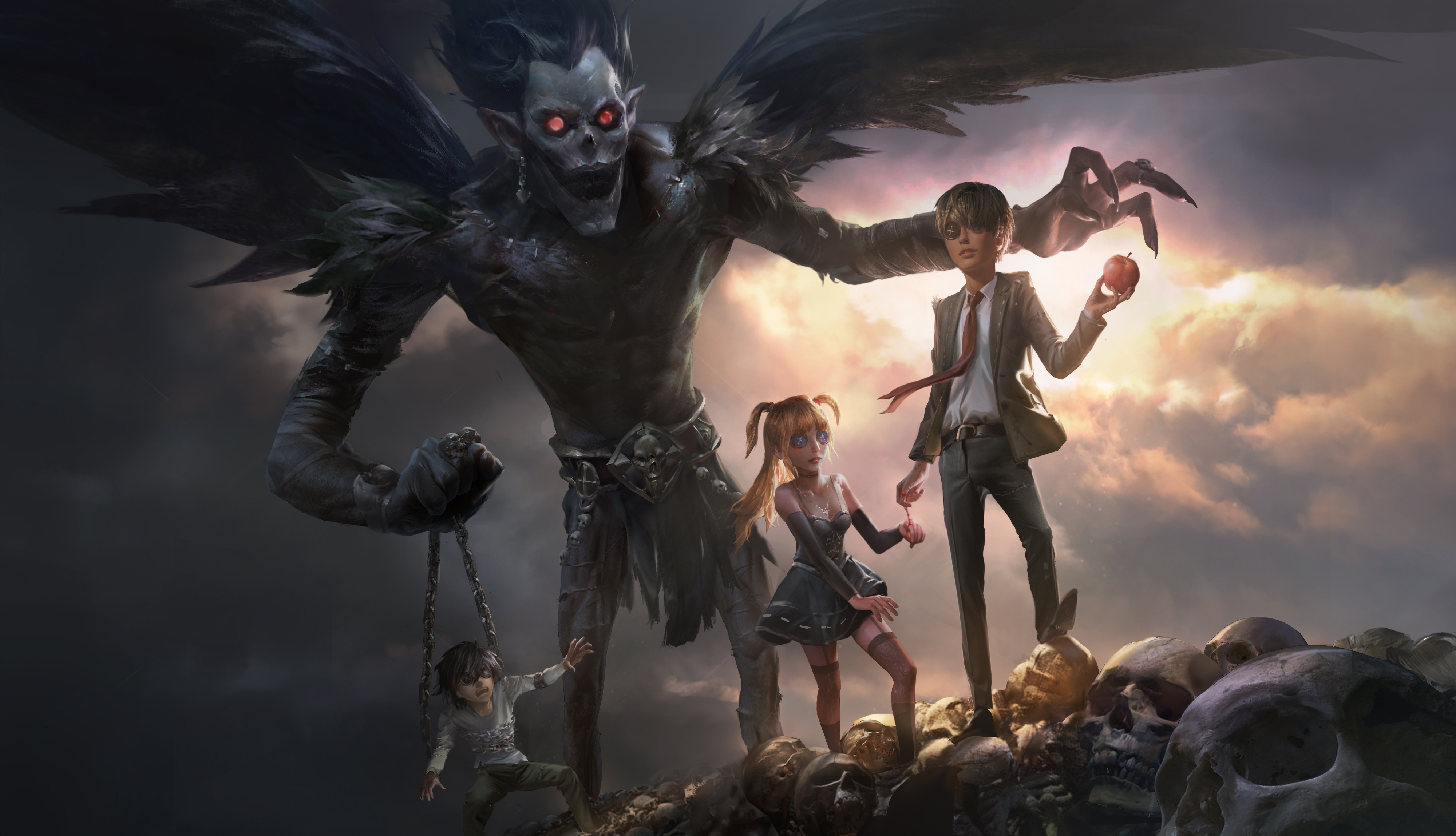 Anime Death Note 4k Ultra HD Wallpaper