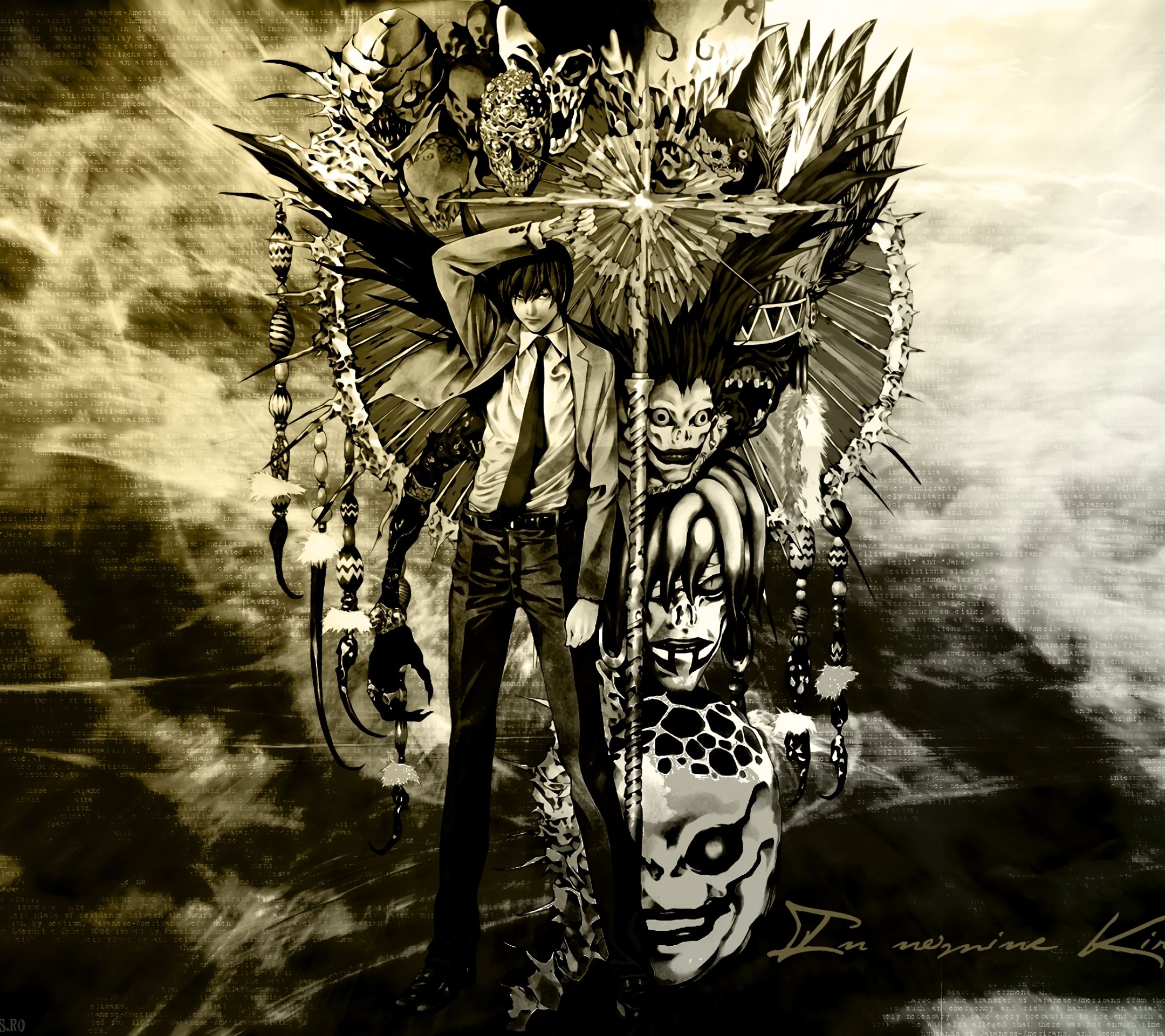HD desktop wallpaper: Anime, Death Note download free picture