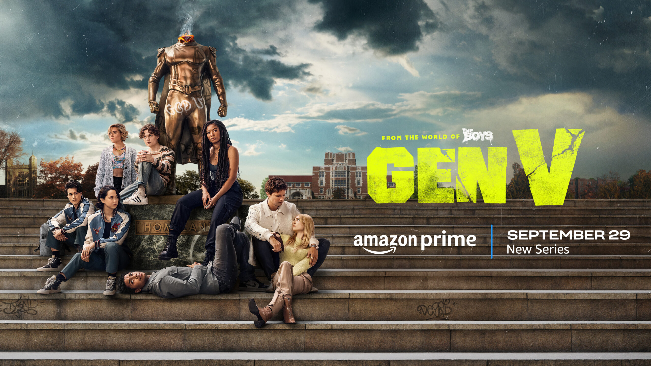 Amazon Developing The Boys Spin Off Series Gen V. UPDATE:.A.A.C