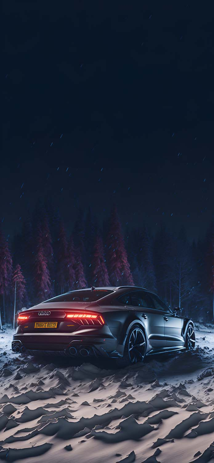 Audi In Snow IPhone Wallpaper HD 1 IPhone Wallpaper Wallpaper Download