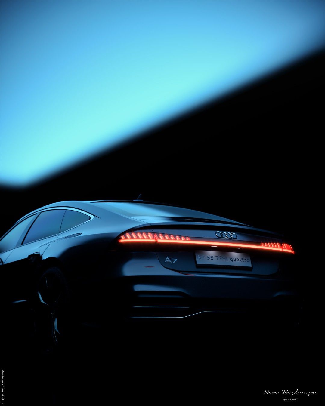 AUDI A7 SPORTBACK BACK 01. Audi a7, Audi a7 sportback, Audi rs6