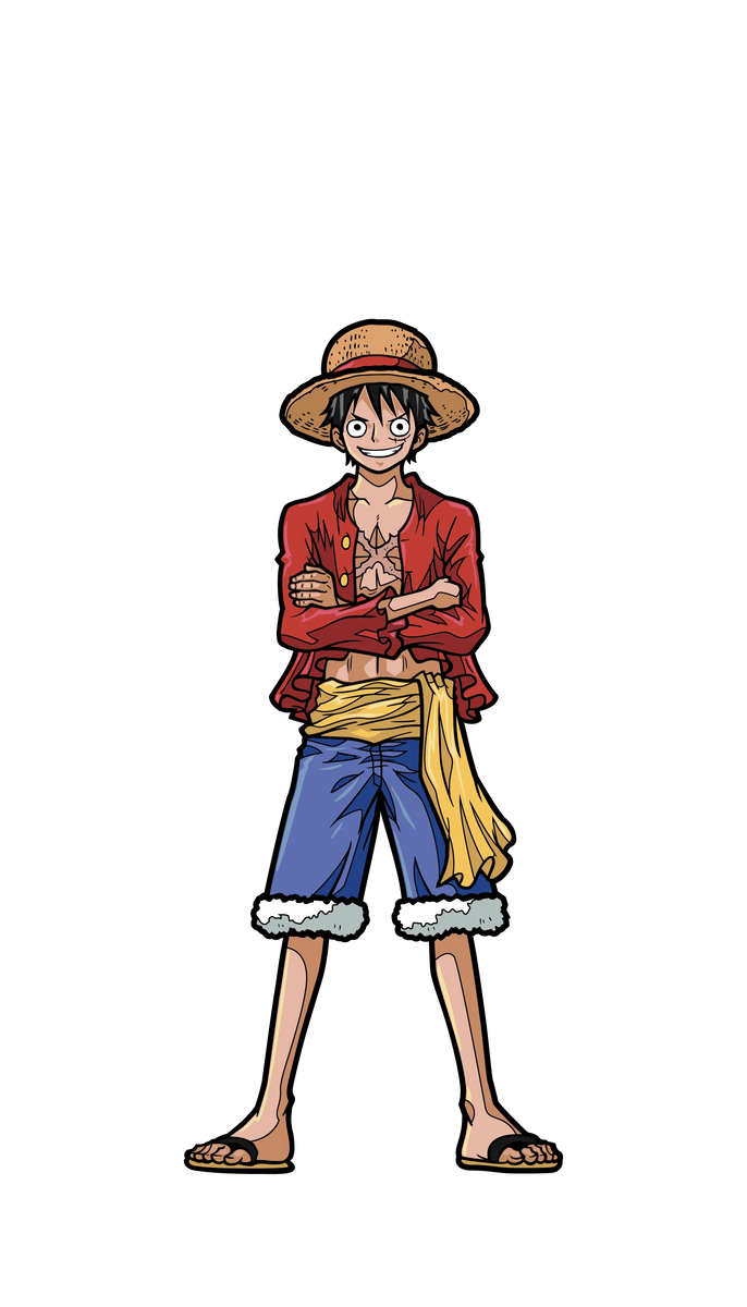 Download One Piece Luffy Transparent HQ PNG Image