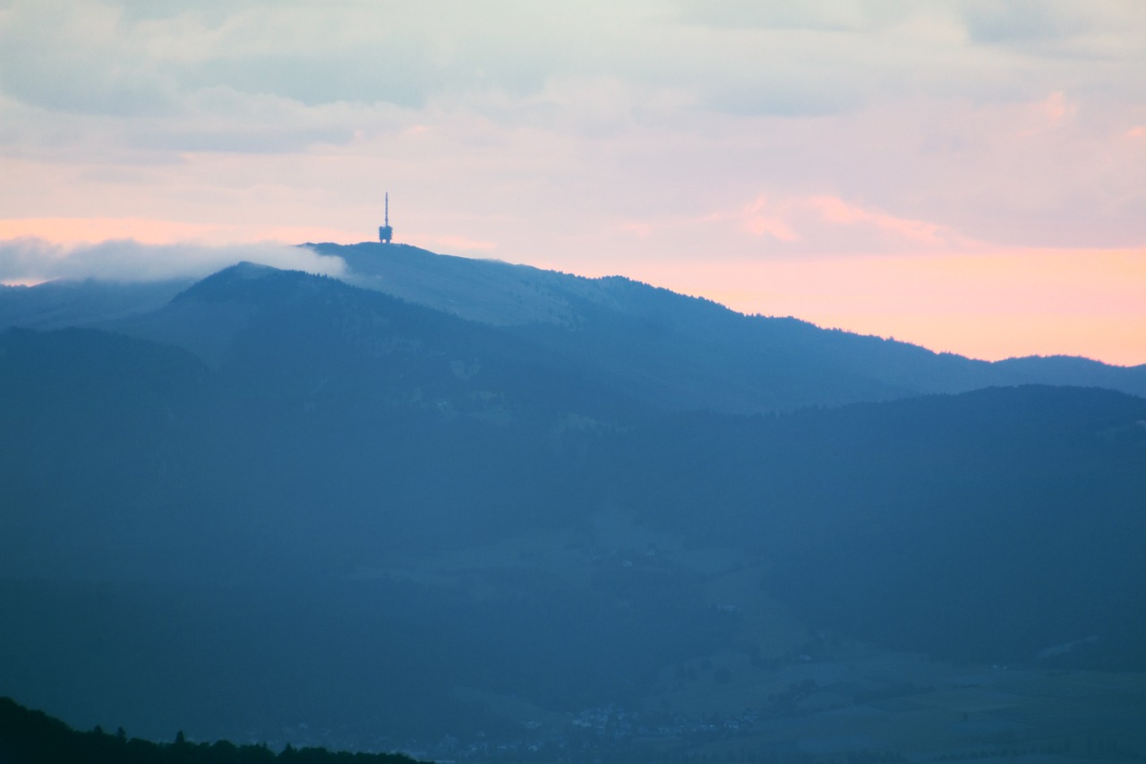 Radio Tower Mountains Tomorrow
