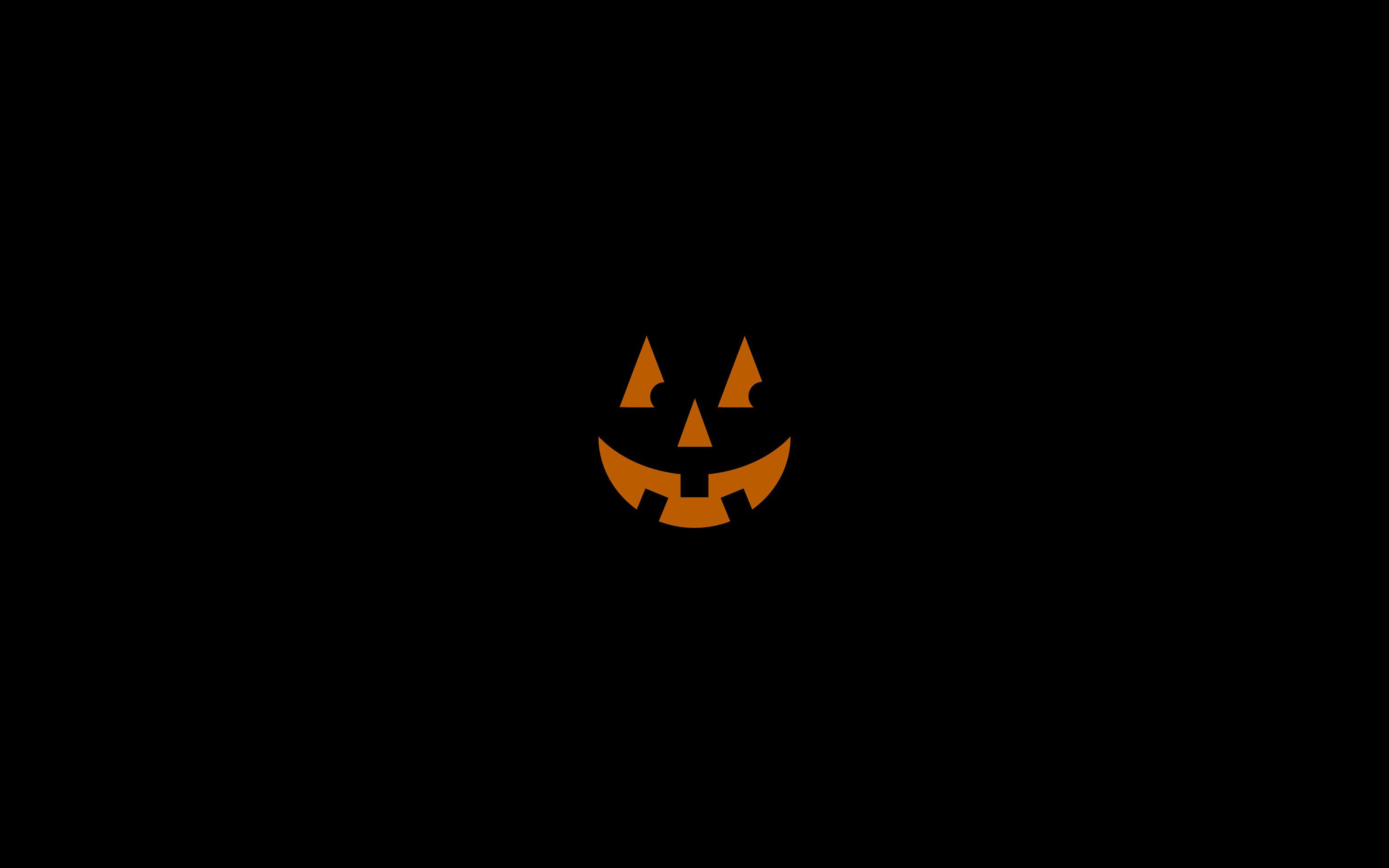 Pumpkin Smile Halloween Minimal