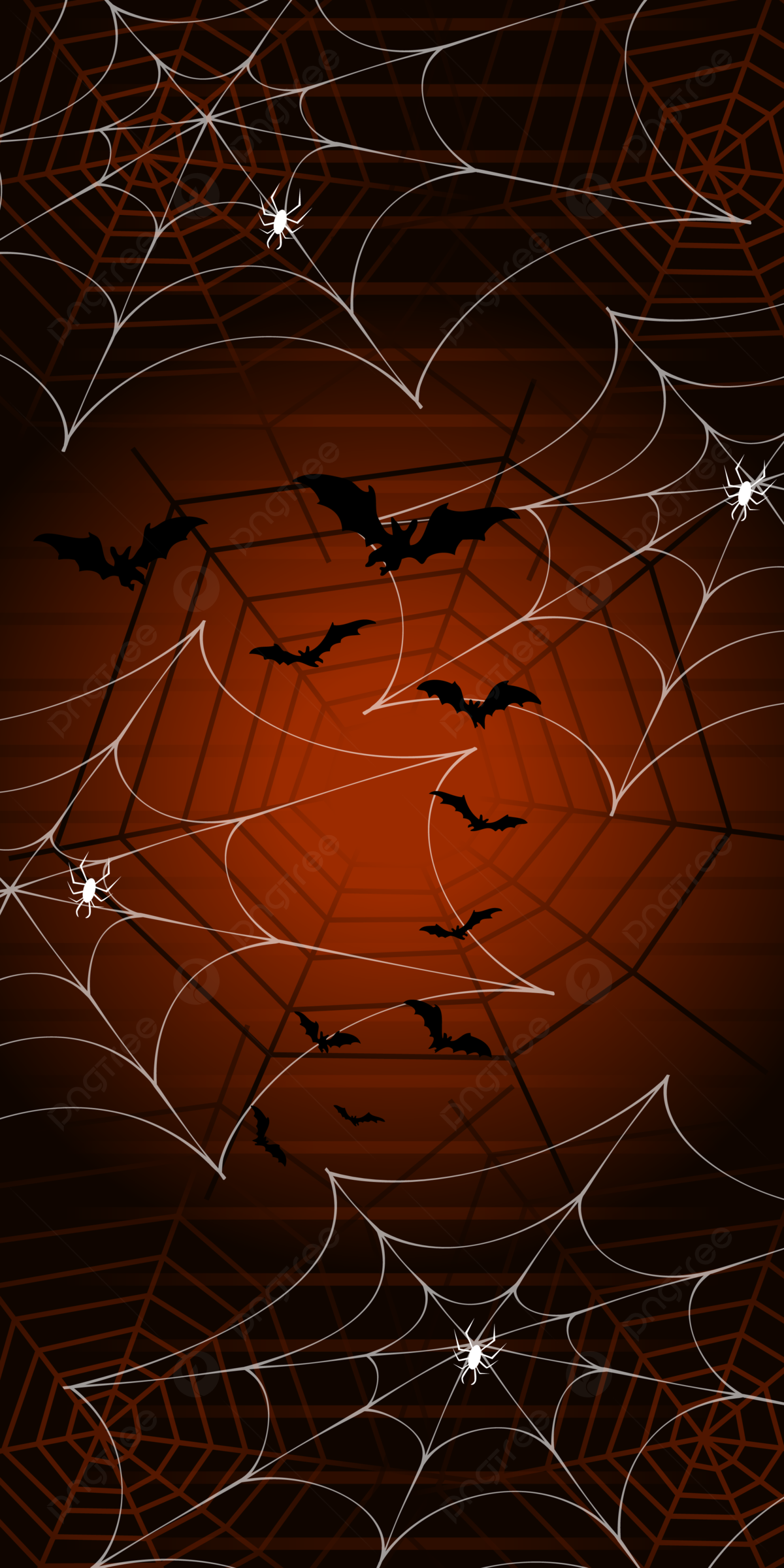 Dark Purple Orange Halloween Background Wallpaper Image For Free Download