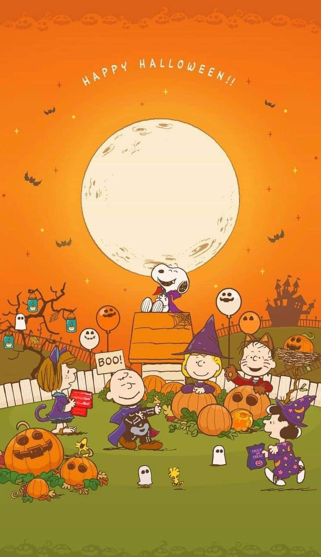 Peanuts Halloween Wallpaper